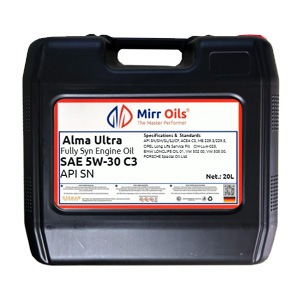 روغن موتور آلما اولترا C3 — Alma Ultra ACEA C3 Engine Oil