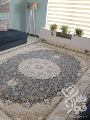 فرش ماشینی طرح ۱ — Machine-Woven Carpet Design 1