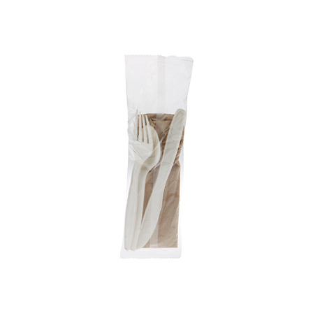 ست قاشق و چنگال زیستتخریبپذیر — Biodegradable HD Cutlery Set