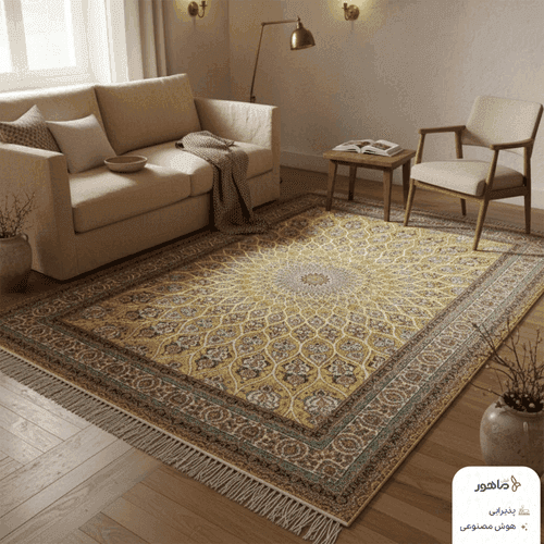 فرش طرح گنبدی طلایی — Gonbadi Gold