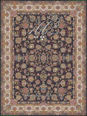فرش ماشینی طرح درباری — Darbari Design Machine-Made Carpet