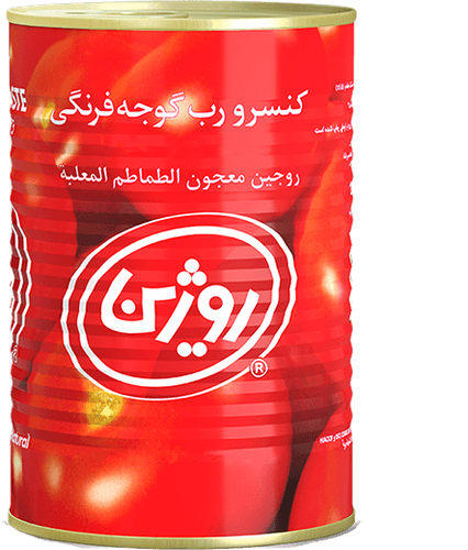 رب گوجه روژین ۴۰۰ گرمی — Tomato Paste 400g