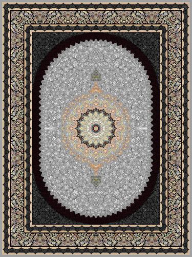 فرش ماشینی سلیمان — Machine-Woven Carpet